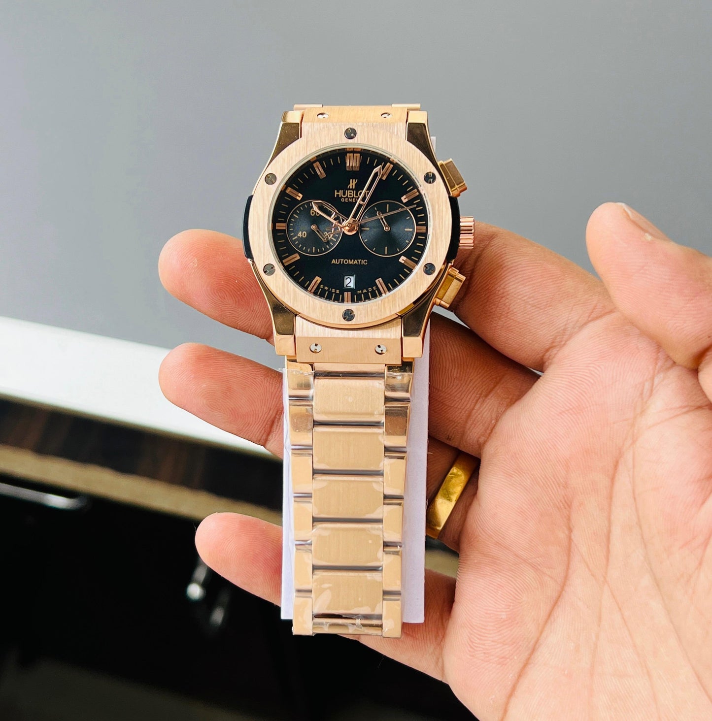 Big Bang 5 Hand all shining Mens watch