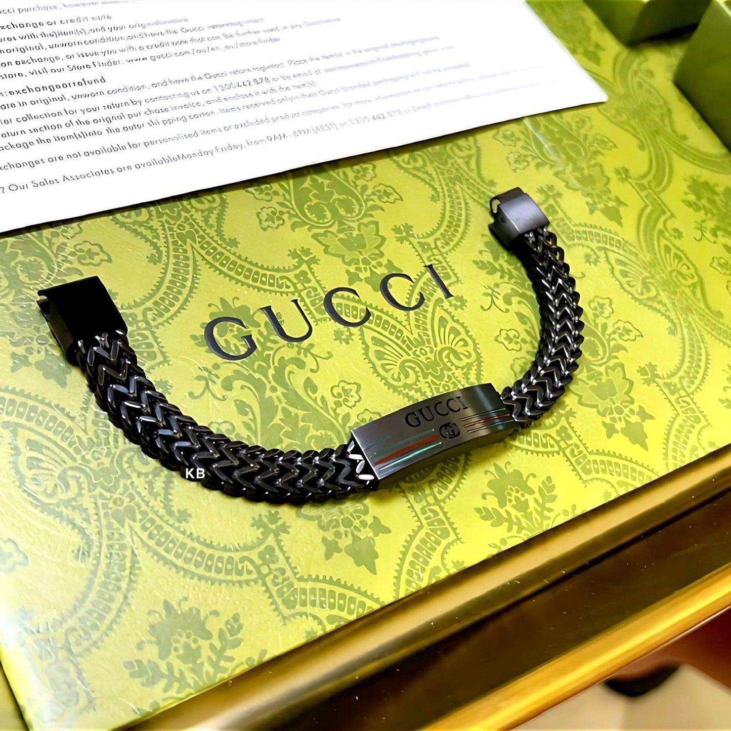 Gg logo bracelet