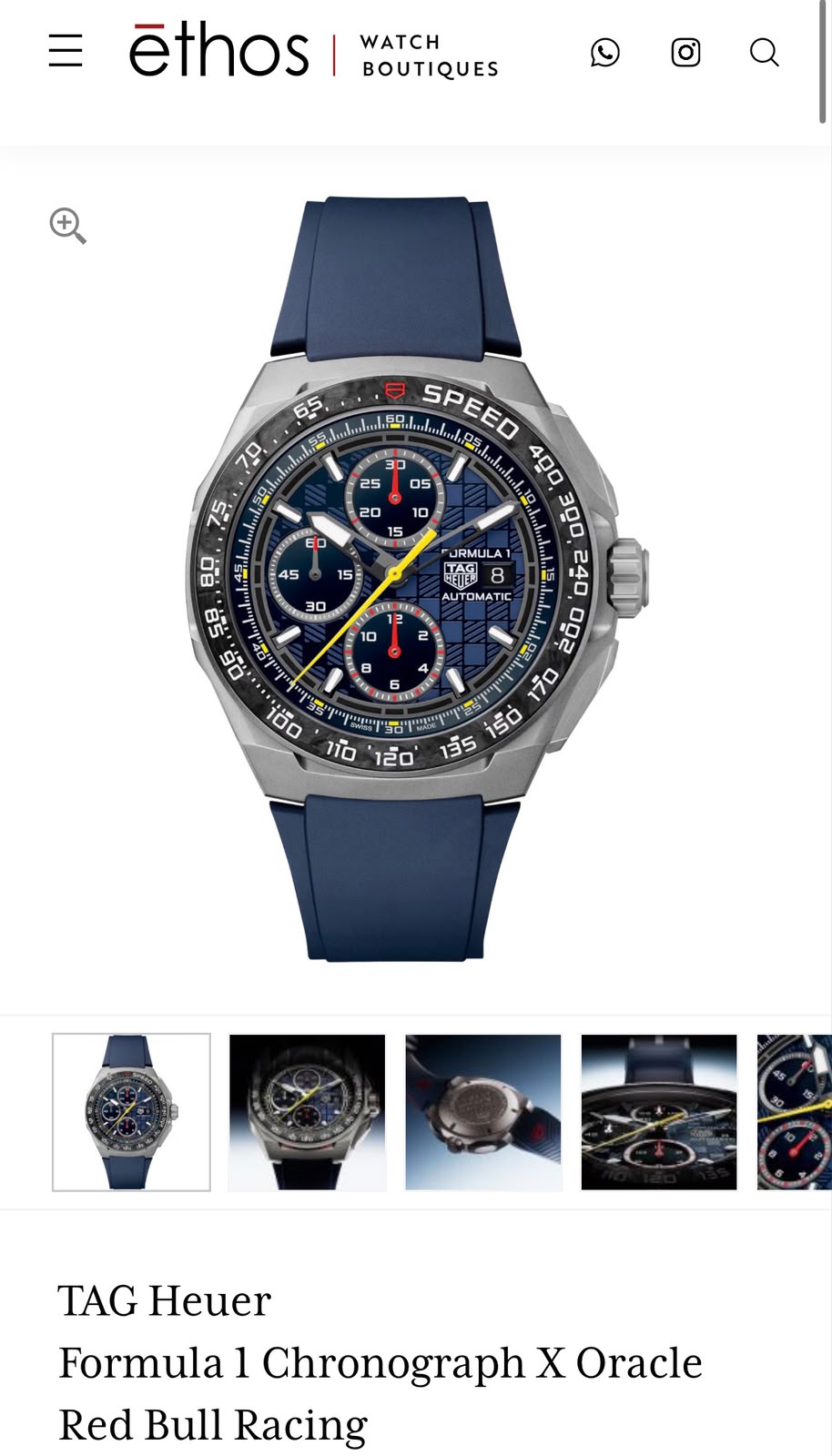 TAG Heuer Carrera Deep Blue