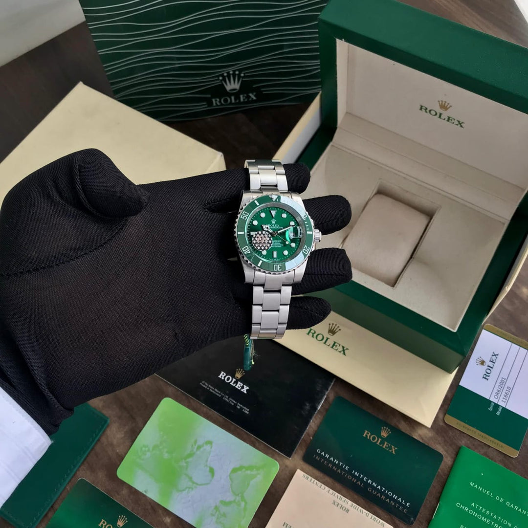 Rlx Submariner Hulk Green Limited Edition watch