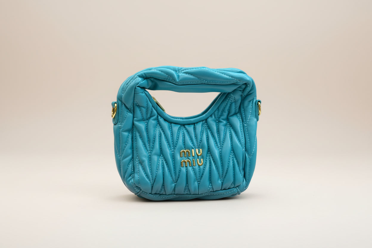 Luxury miu miu hob hand bag