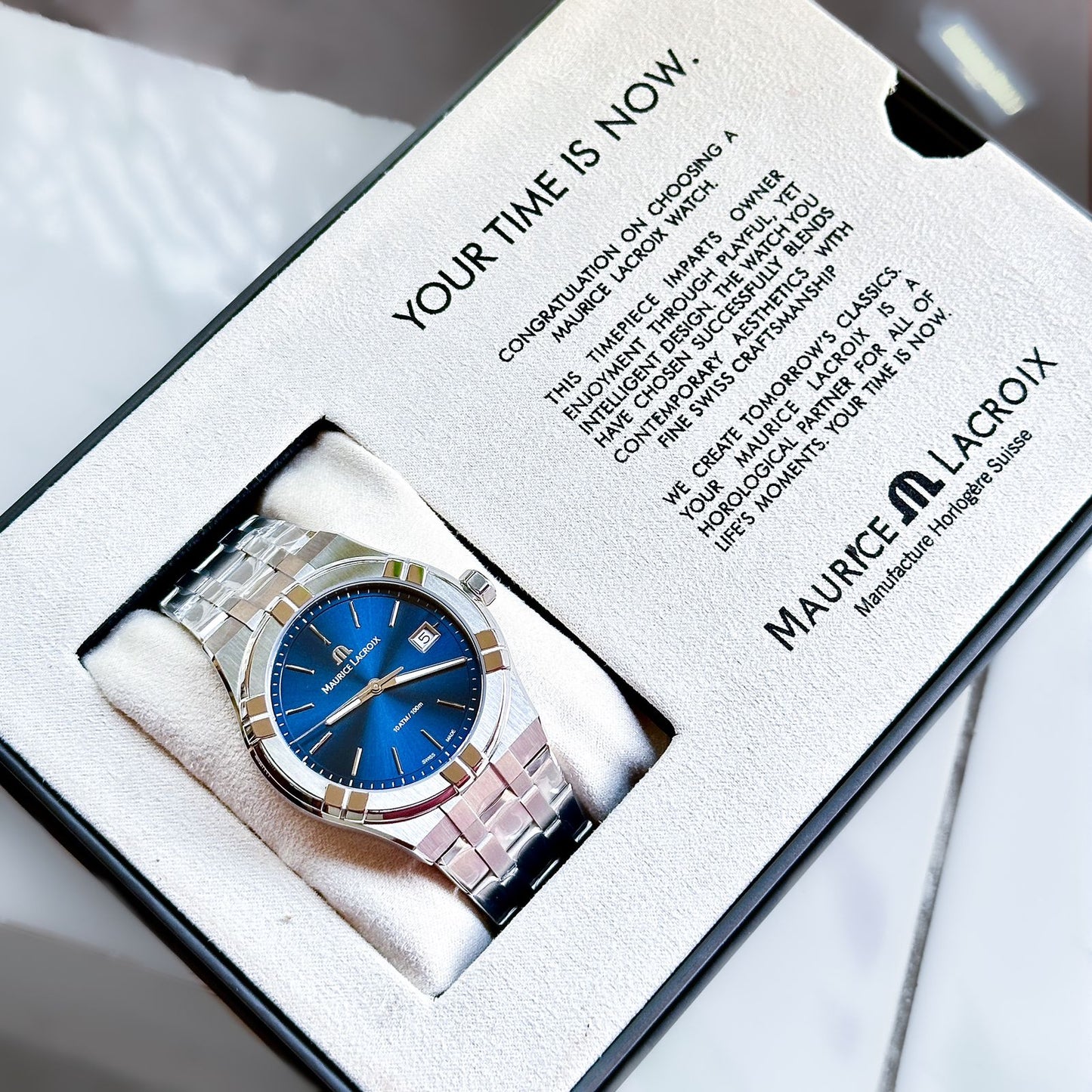 Maurice Lacroix Aikon Stainless watch - AmazingBaba