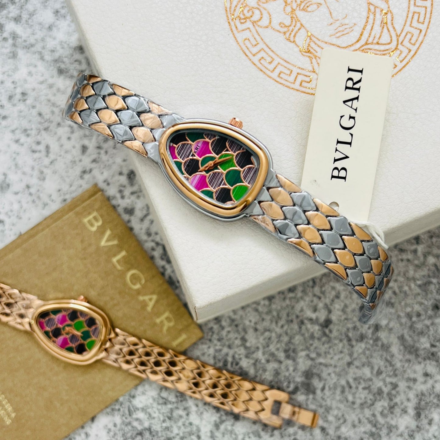 Bgari premium heavy Quality women watch - AmazingBaba