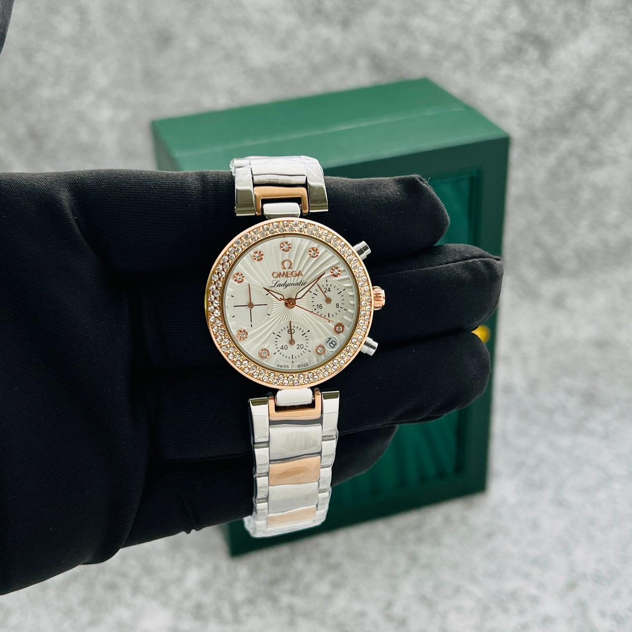 Amazing omg ladymatic luxury watch