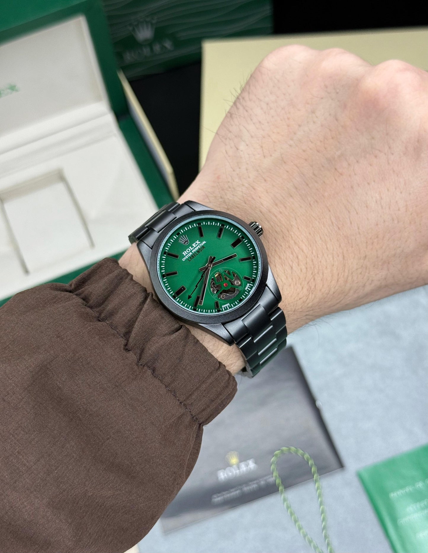 Rolex Milgauss modified by Label Noir