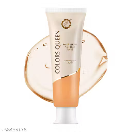 Colors Queen Fair Skin Anti Dust Facial Cleansing Ice Crystal Face Cleanser (50g)
