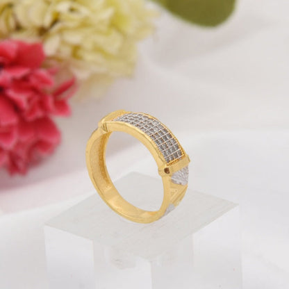 1 Gram Gold Forming Casual Design Premium-Grade Quality Ring for Men - Style A997 - AmazingBaba