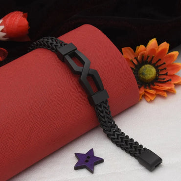 Brilliant Design Premium-Grade Quality Black Color Bracelet - Style C304 - AmazingBaba