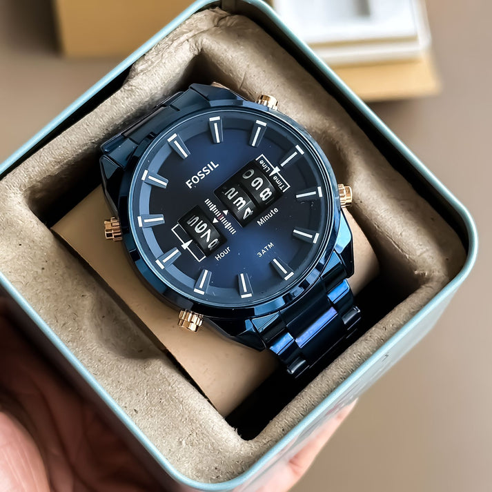 Amazing Drum Roller Rose Gold Men's Watch - AmazingBaba
