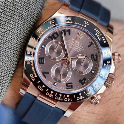 Luxury rlx Rose gold Bezel Men's Luxury watch