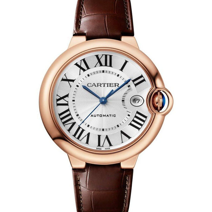 Amazing CR Brown Leather Belt watch - AmazingBaba