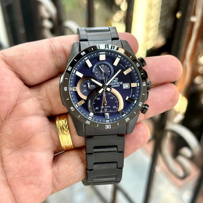 Luxury Edifice Chronograph watch