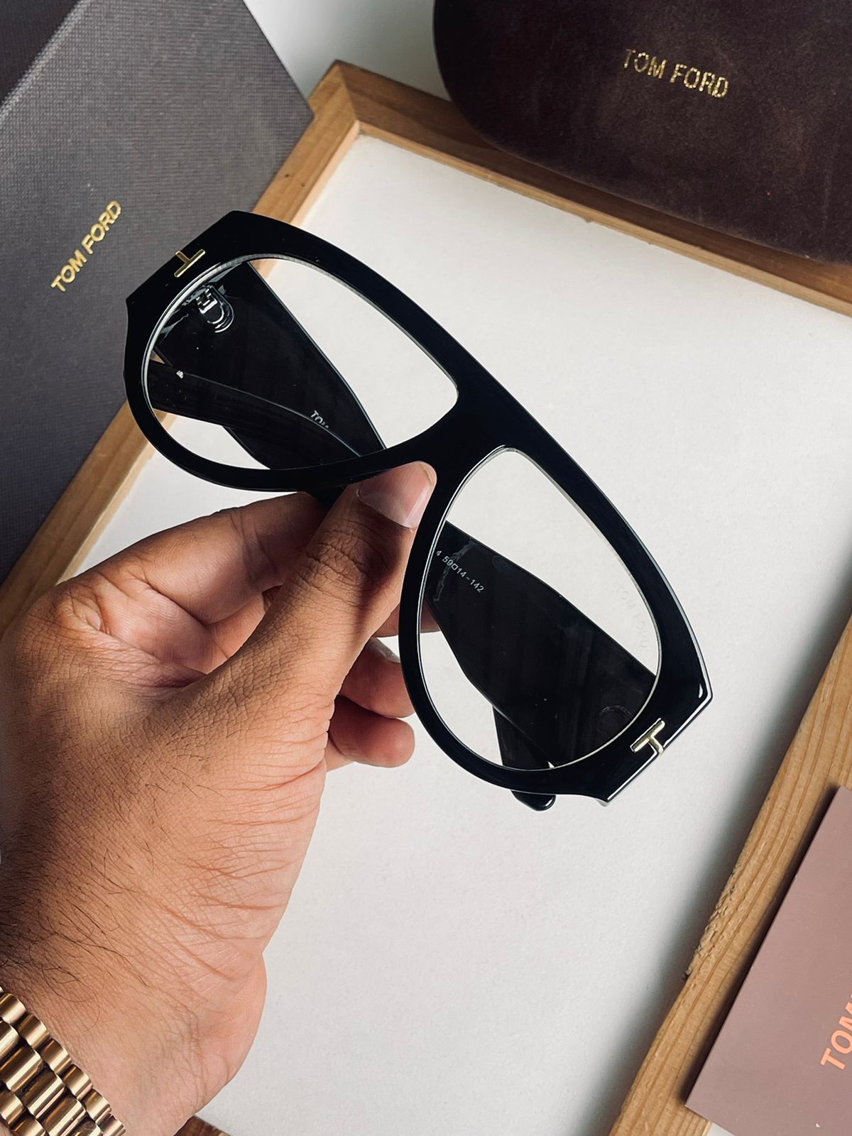 Tf Premium transparent unisex sunglasses
