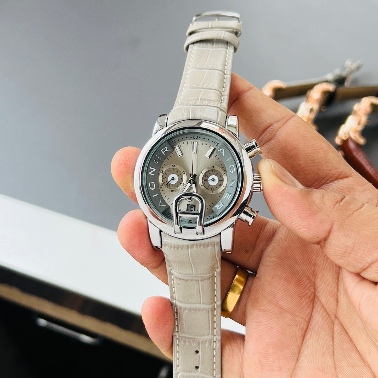 LUXURY AIGNER BARI CHRONOGRAPH