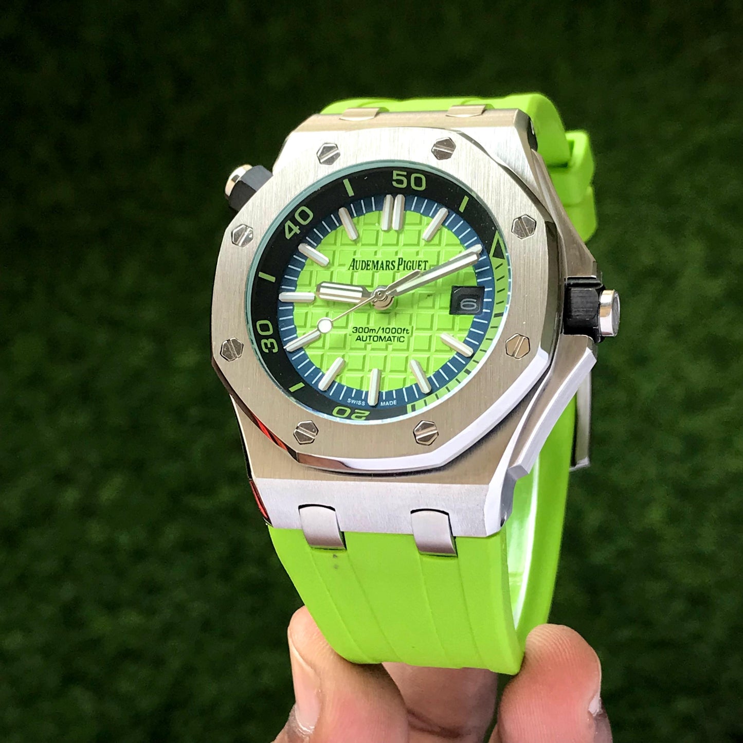 Ap Luxury Stainless Steel Timepiece for Men