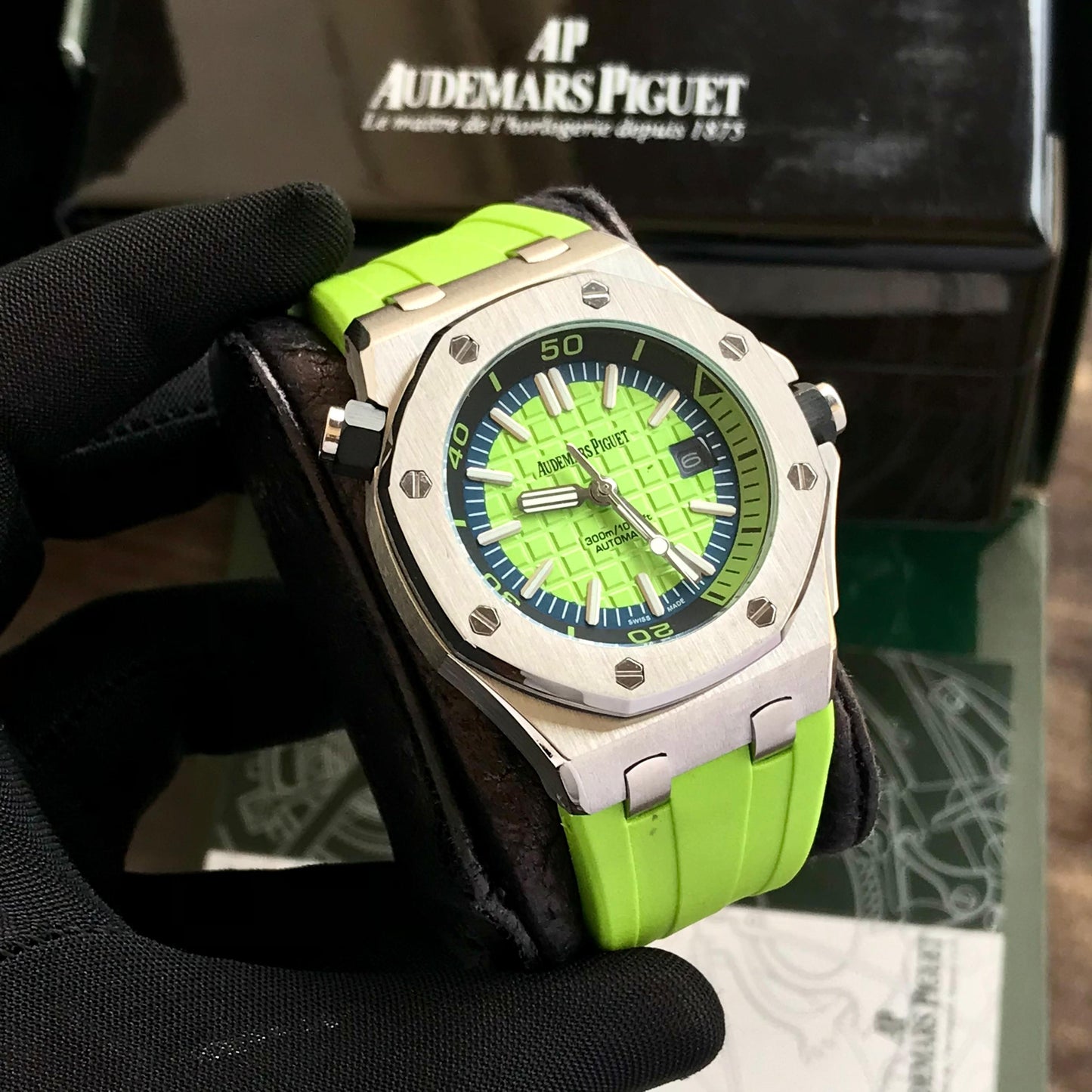 Ap Luxury Stainless Steel Timepiece for Men