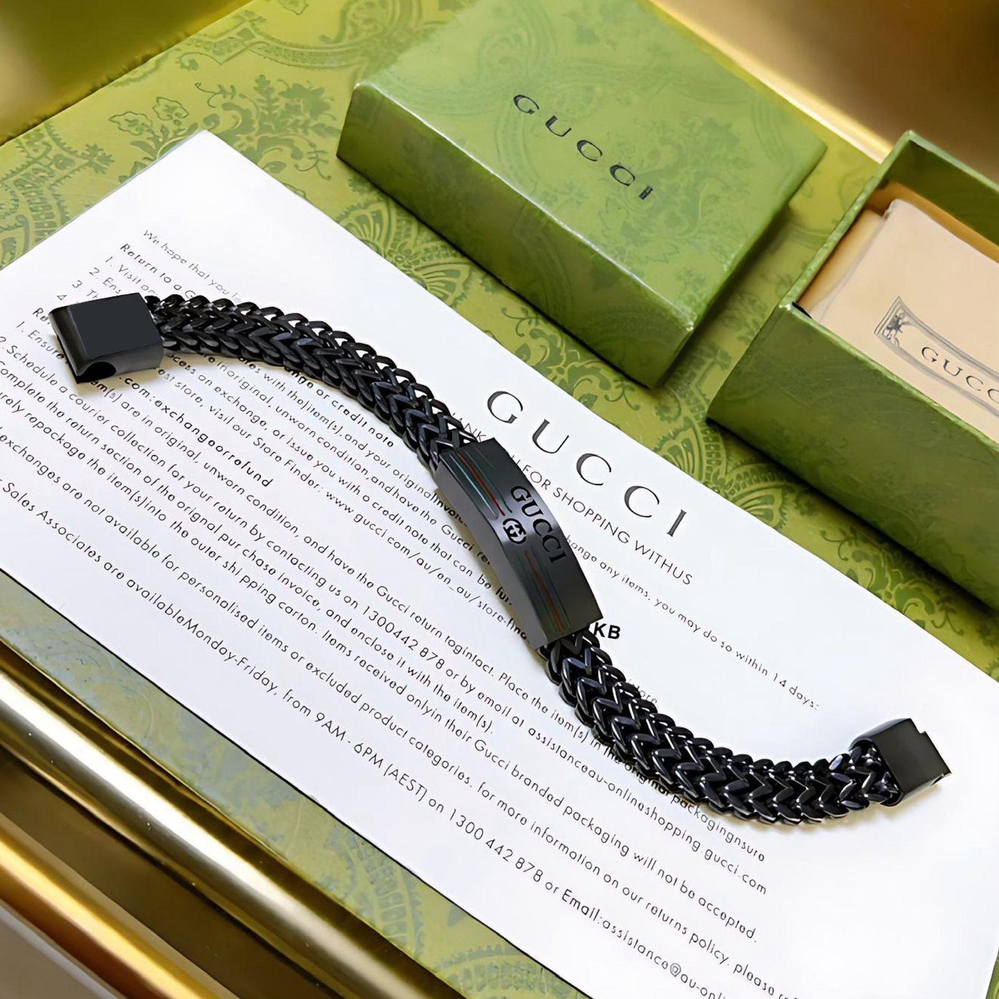 Gg logo bracelet