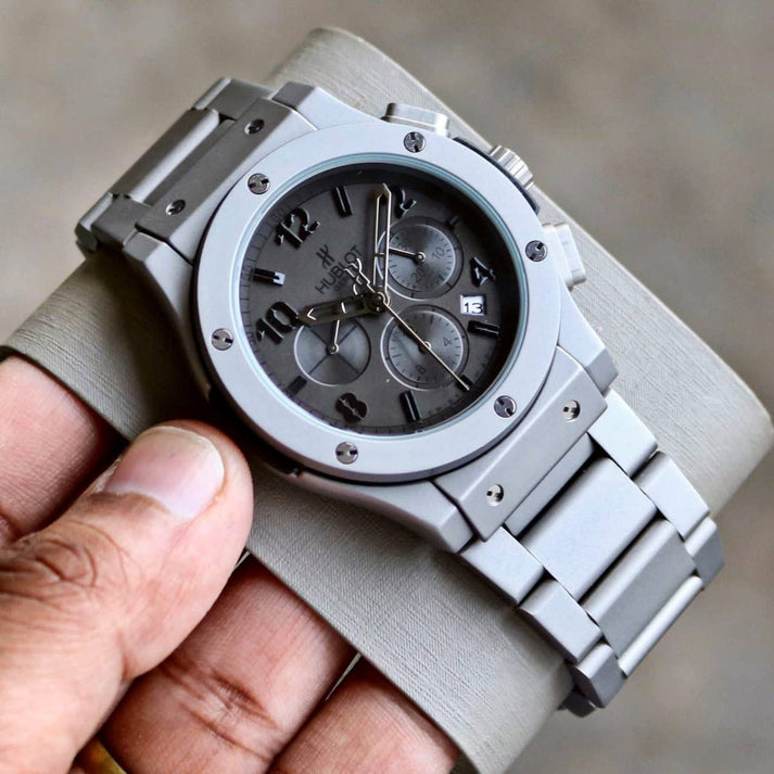 Amazing Grey Matte Men's Luxury Watch - AmazingBaba