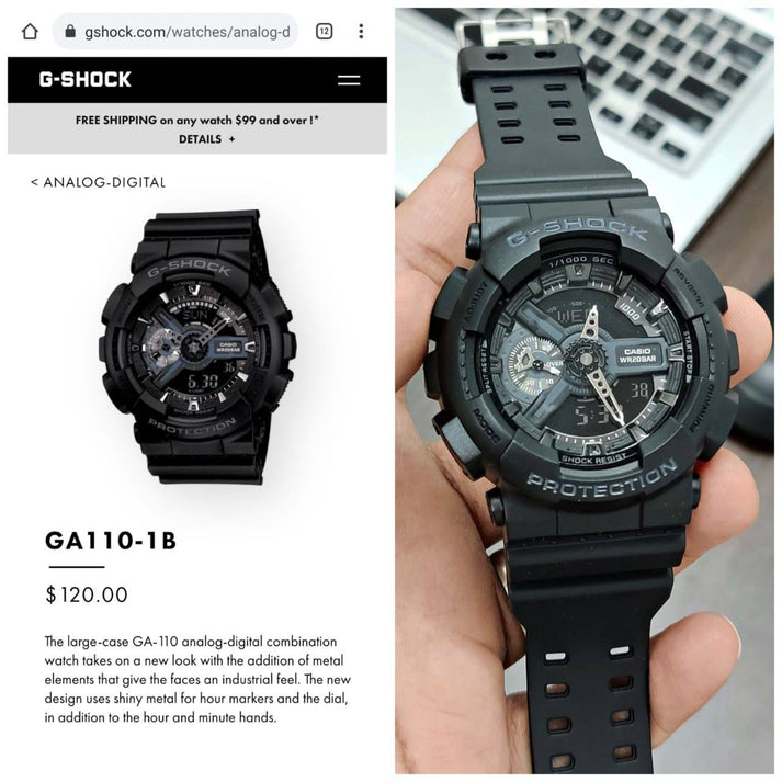 Premium Analog-Digital Combination Watch - AmazingBaba