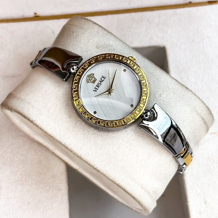 stunning Gold and Patent Dial designs watch - AmazingBaba