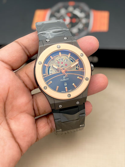 hublot metal watch
