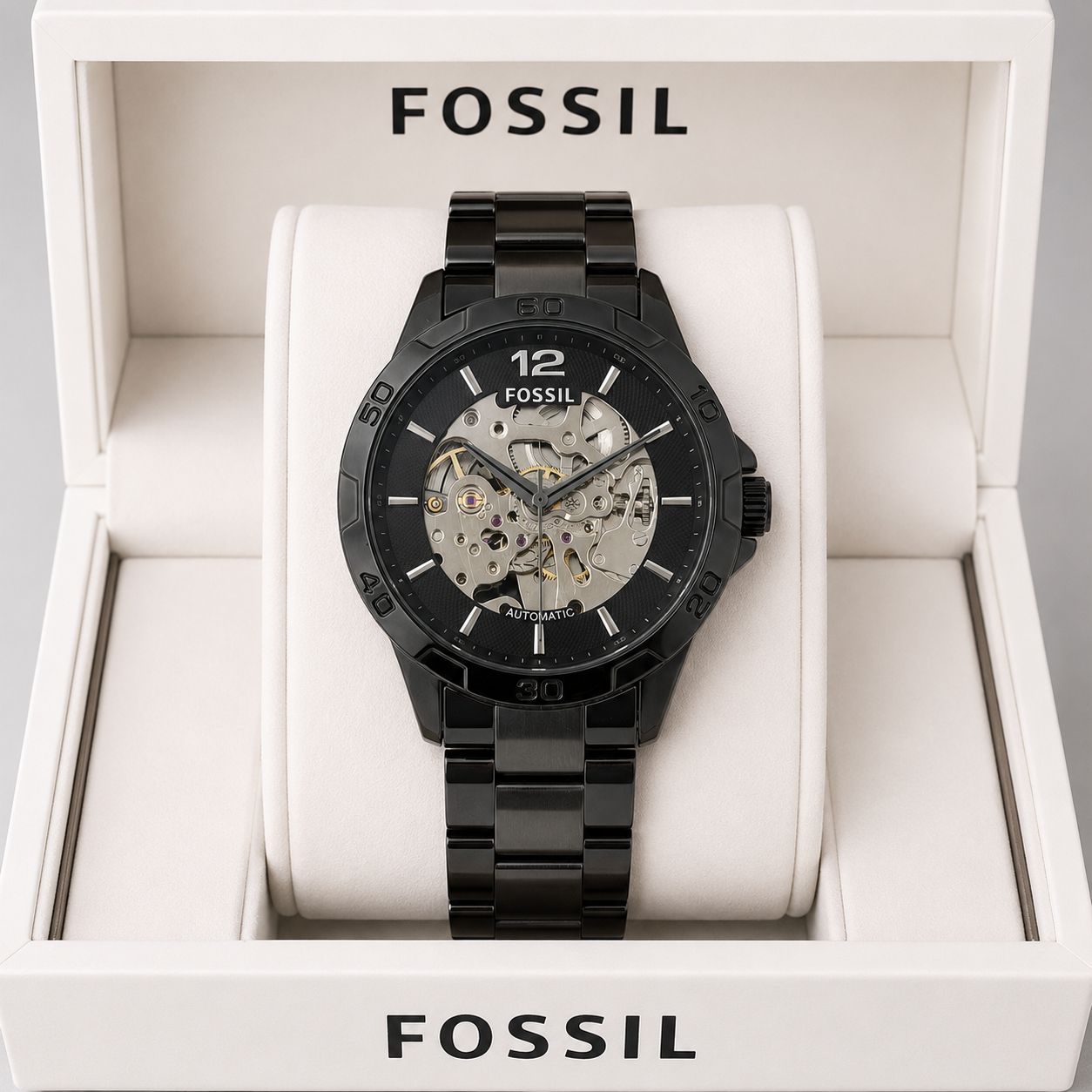 Fossil Skeleton Design Watch