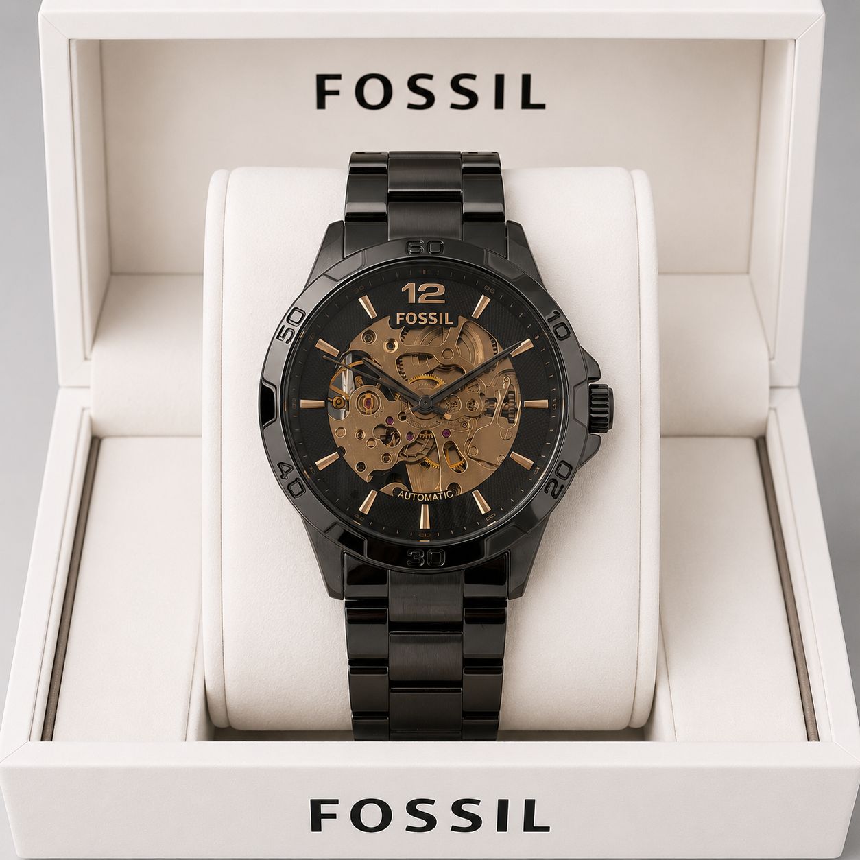 Fossil Skeleton Design Watch
