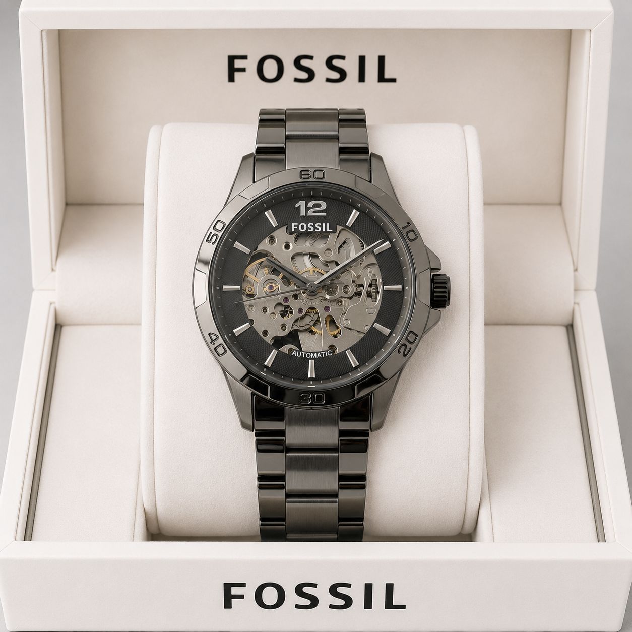 Fossil Skeleton Design Watch