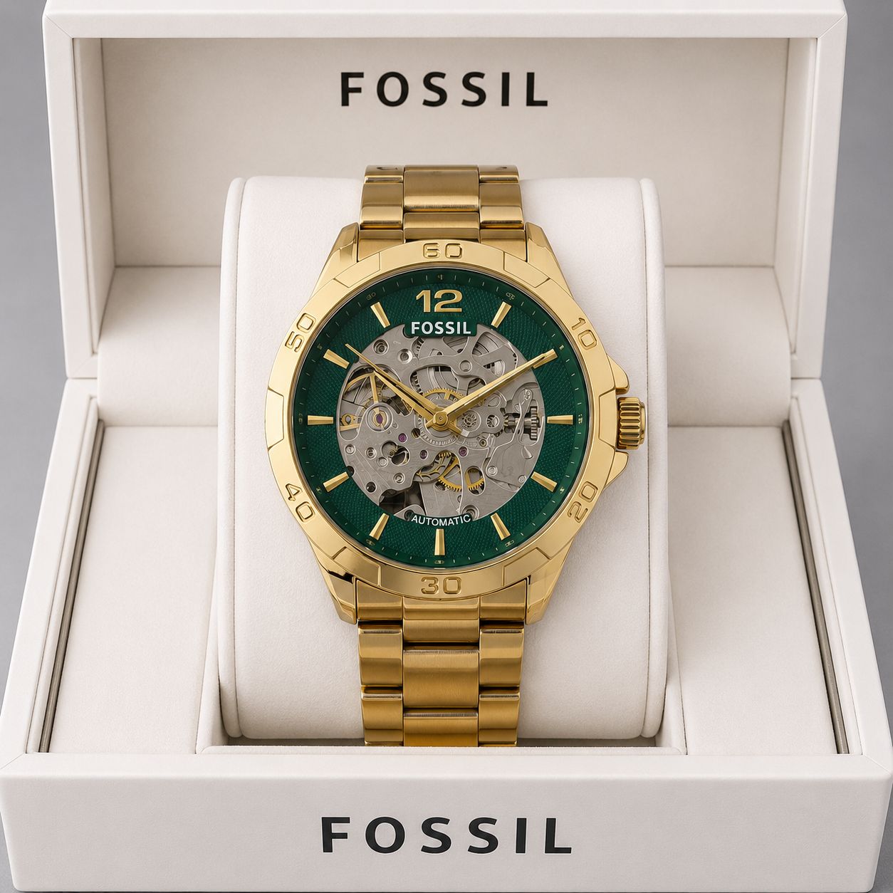 Fossil Skeleton Design Watch