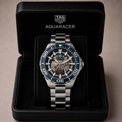 Heuer Aquaracer Automatic Skeleton Watch