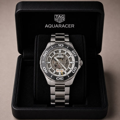 Heuer Aquaracer Automatic Skeleton Watch