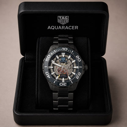 Heuer Aquaracer Automatic Skeleton Watch