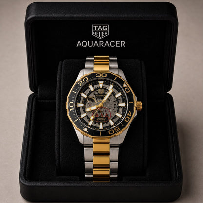 Heuer Aquaracer Automatic Skeleton Watch