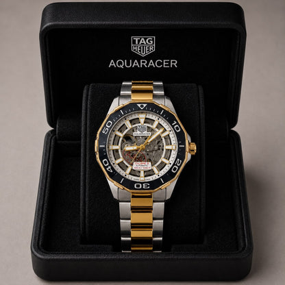Heuer Aquaracer Automatic Skeleton Watch