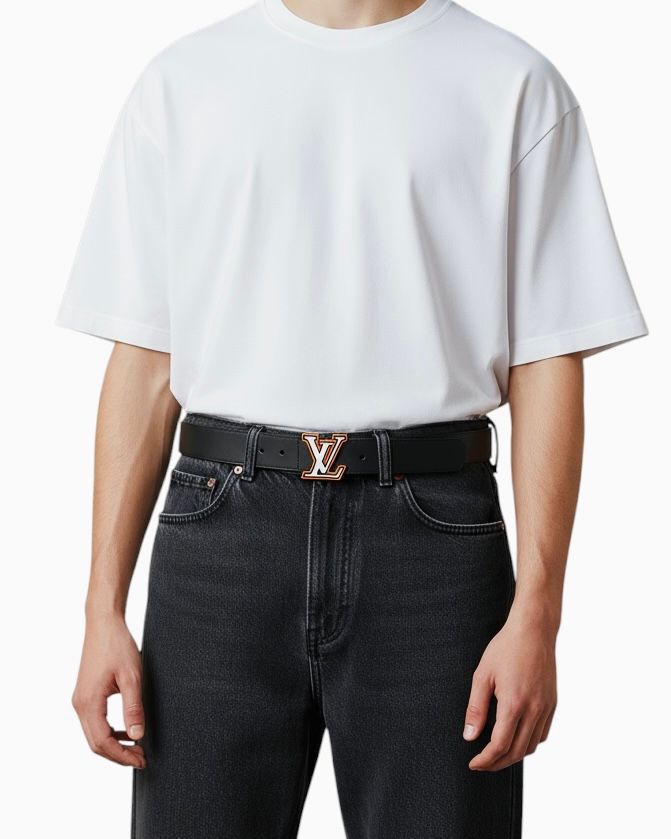 LOUIS VUITTON DAMIER INFINI INFINI BELT