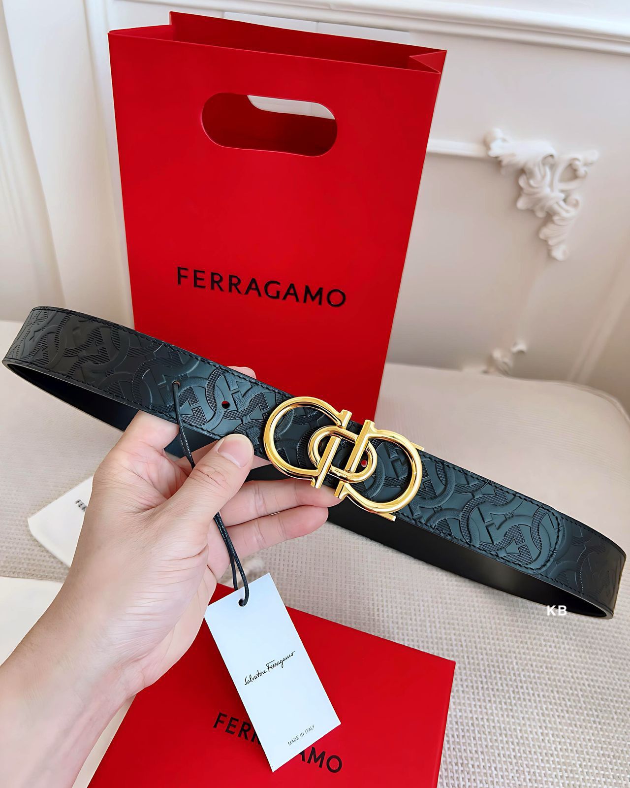 SALVATORE FERRAGAMO REVERSIBLE BELT