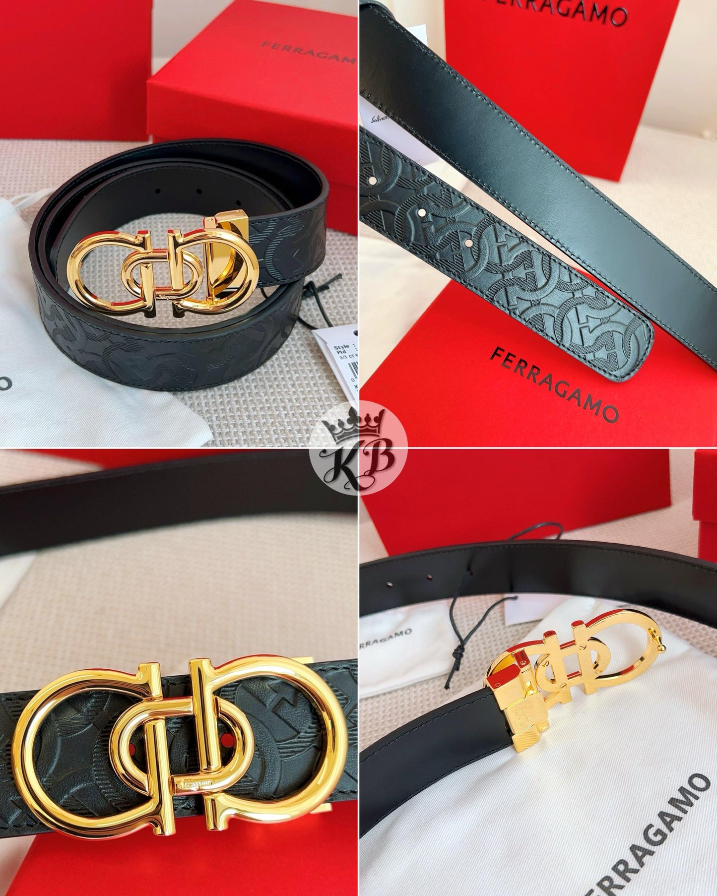 SALVATORE FERRAGAMO REVERSIBLE BELT
