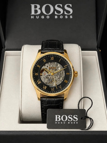 BOSS Automatic Skeleton Watch