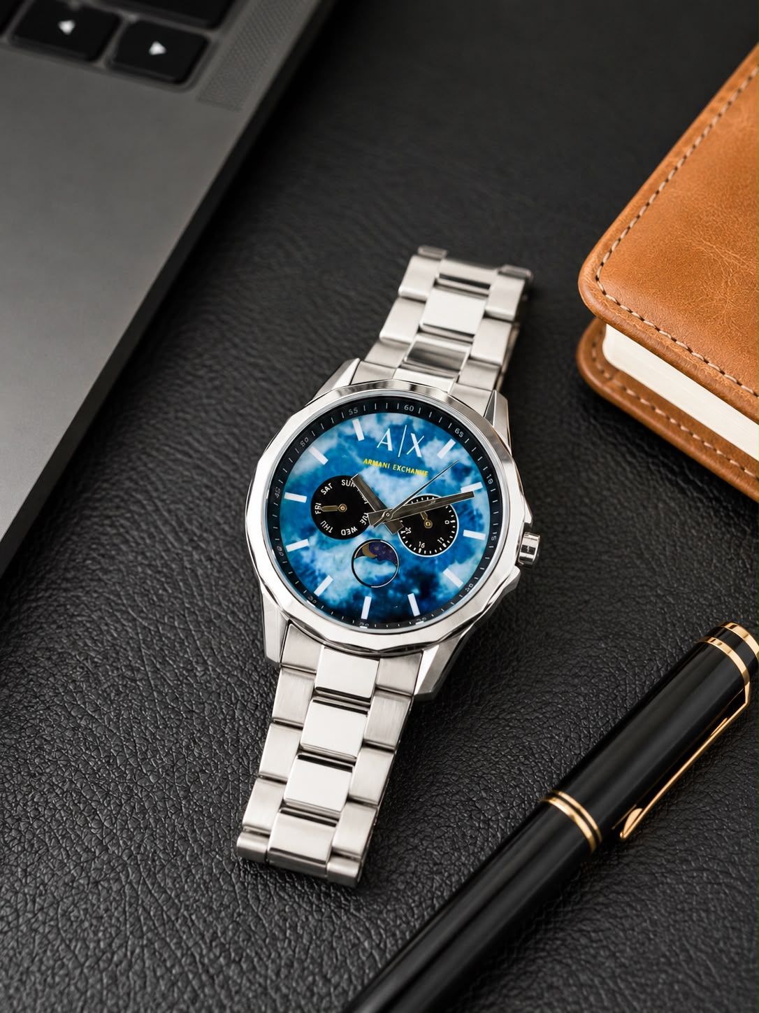 Armani Exchange Men’s Stainless Steel Chronograph Watch