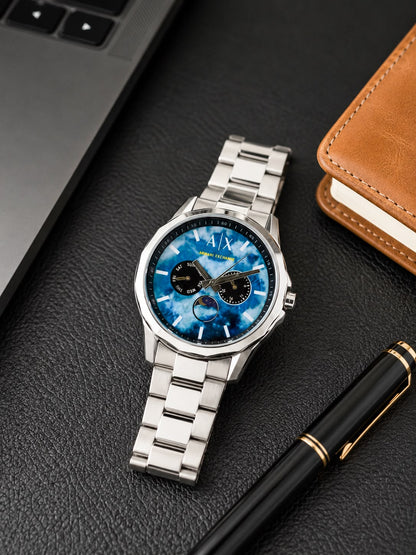 Armani Exchange Men’s Stainless Steel Chronograph Watch