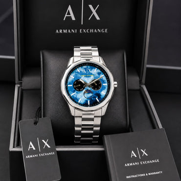 Armani Exchange Men’s Stainless Steel Chronograph Watch