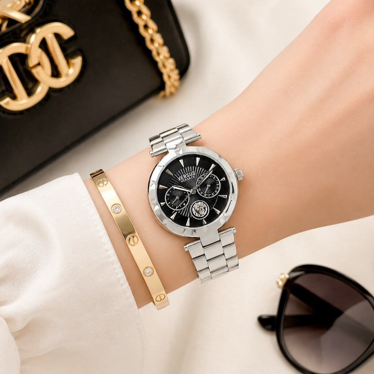 VERSUS VERSACE Stainless Steel Watch
