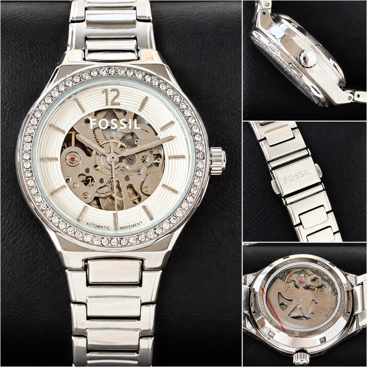 Fossil Ladies Automatic Skeleton Watch