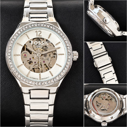 Fossil Ladies Automatic Skeleton Watch
