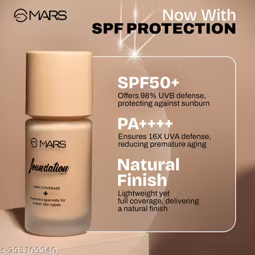 MARS SPF50 PA++++ High Coverage Foundation
