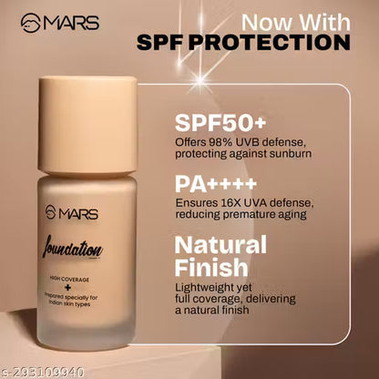 MARS SPF50 PA++++ High Coverage Foundation