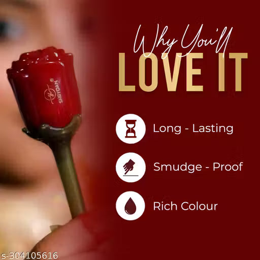 Shryoan Rose Liquid Smudge Proof &amp; Waterproof Maroon Sindoor