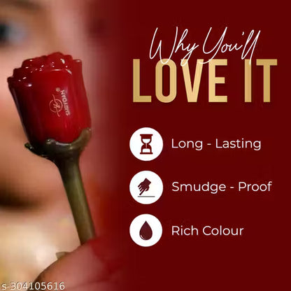 Shryoan Rose Liquid Smudge Proof &amp; Waterproof Maroon Sindoor