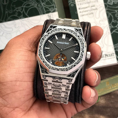 Luxury Double Balance Wheel Openworked watch