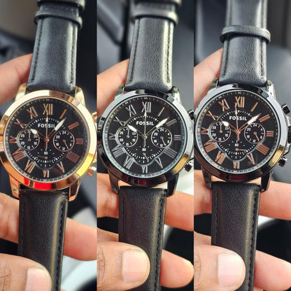 Uniquely designed with Roman numerals watch - AmazingBaba